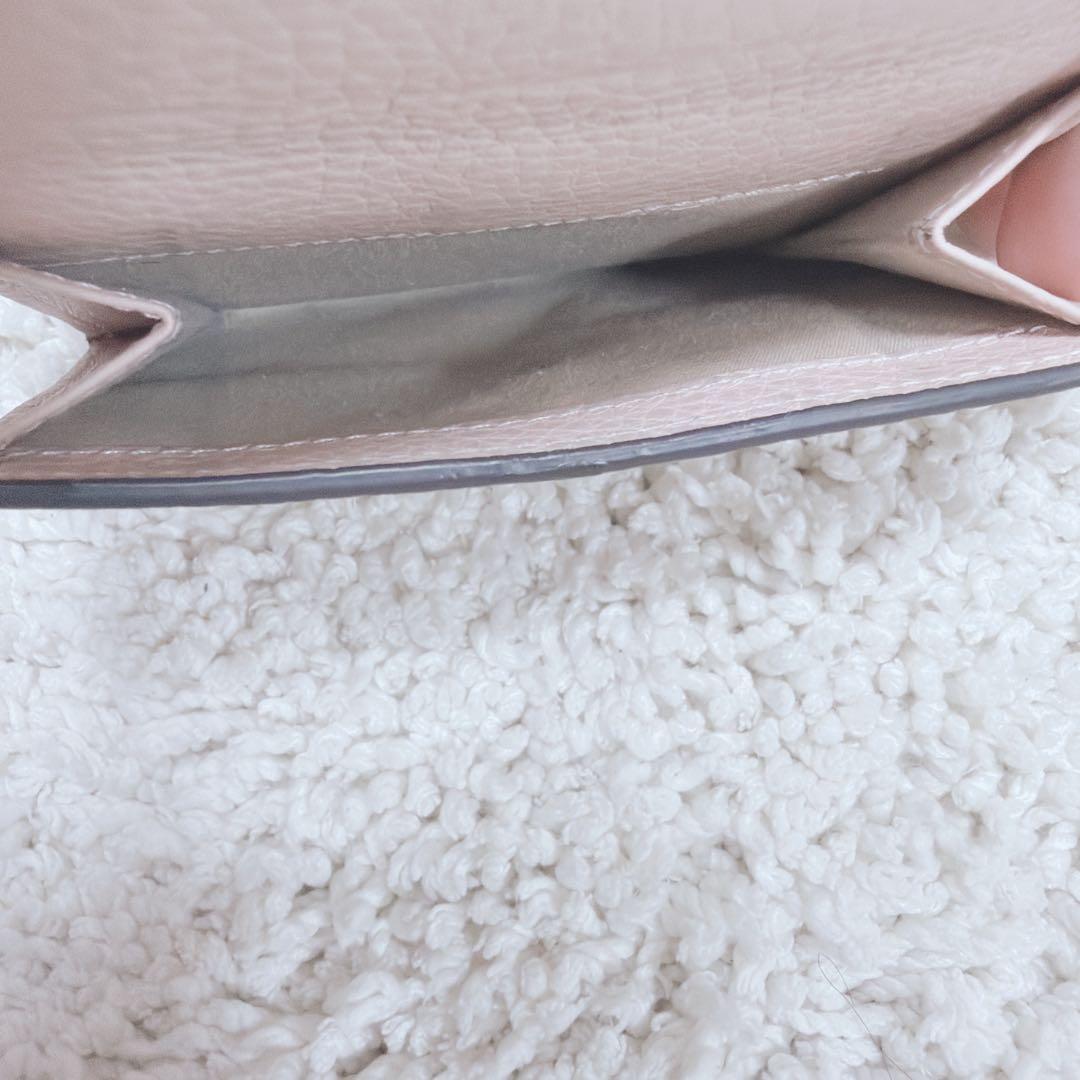 クロエ スモールトリフォールド ウォレット アルファベット 三つ折り財布 ピンク