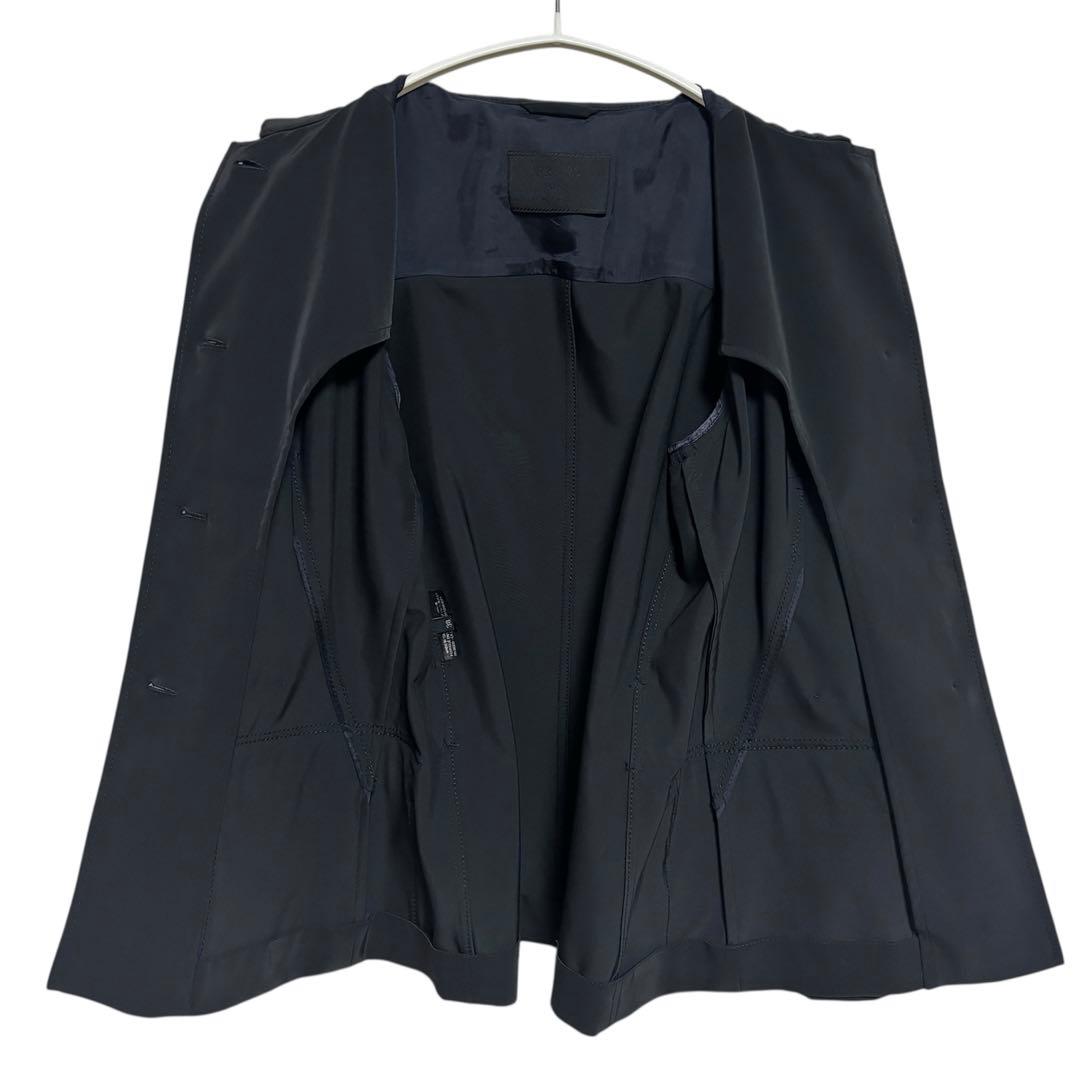PRADA プラダ　テーラードジャケット　ブラック　38 ボタン