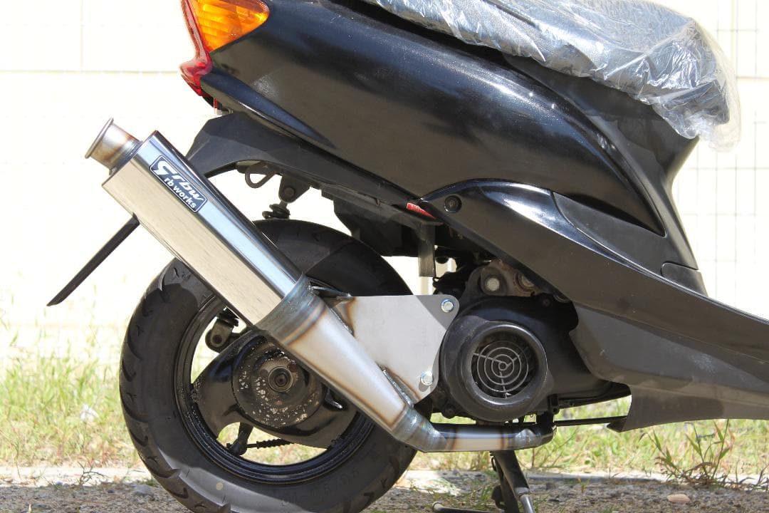 rb-works☆新品☆ジョグ用☆スポーツマフラー curl☆JOGZRアプリオ