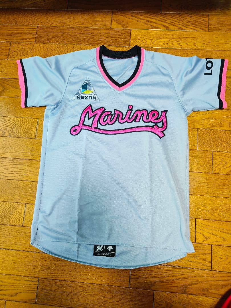 千葉ロッテマリーンズ 復刻 ユニフォーム ビジター レプリカ ユニフォーム M