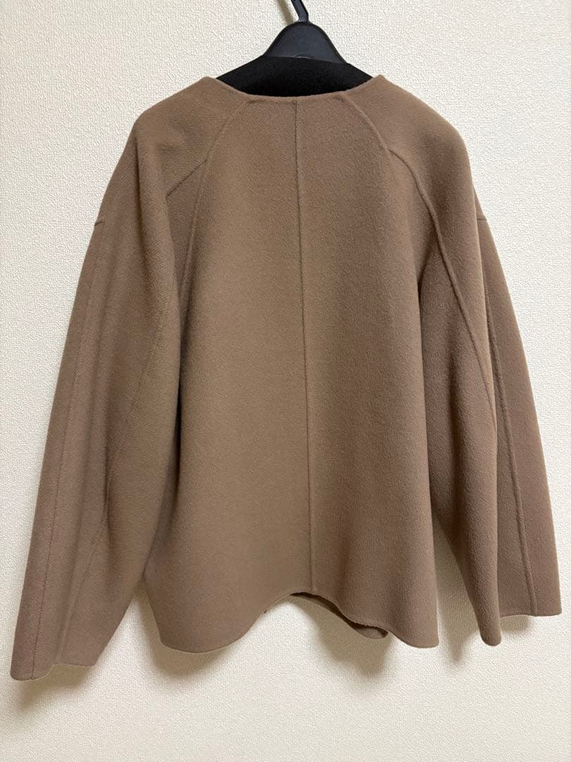 ビーバーストール付きショートコート