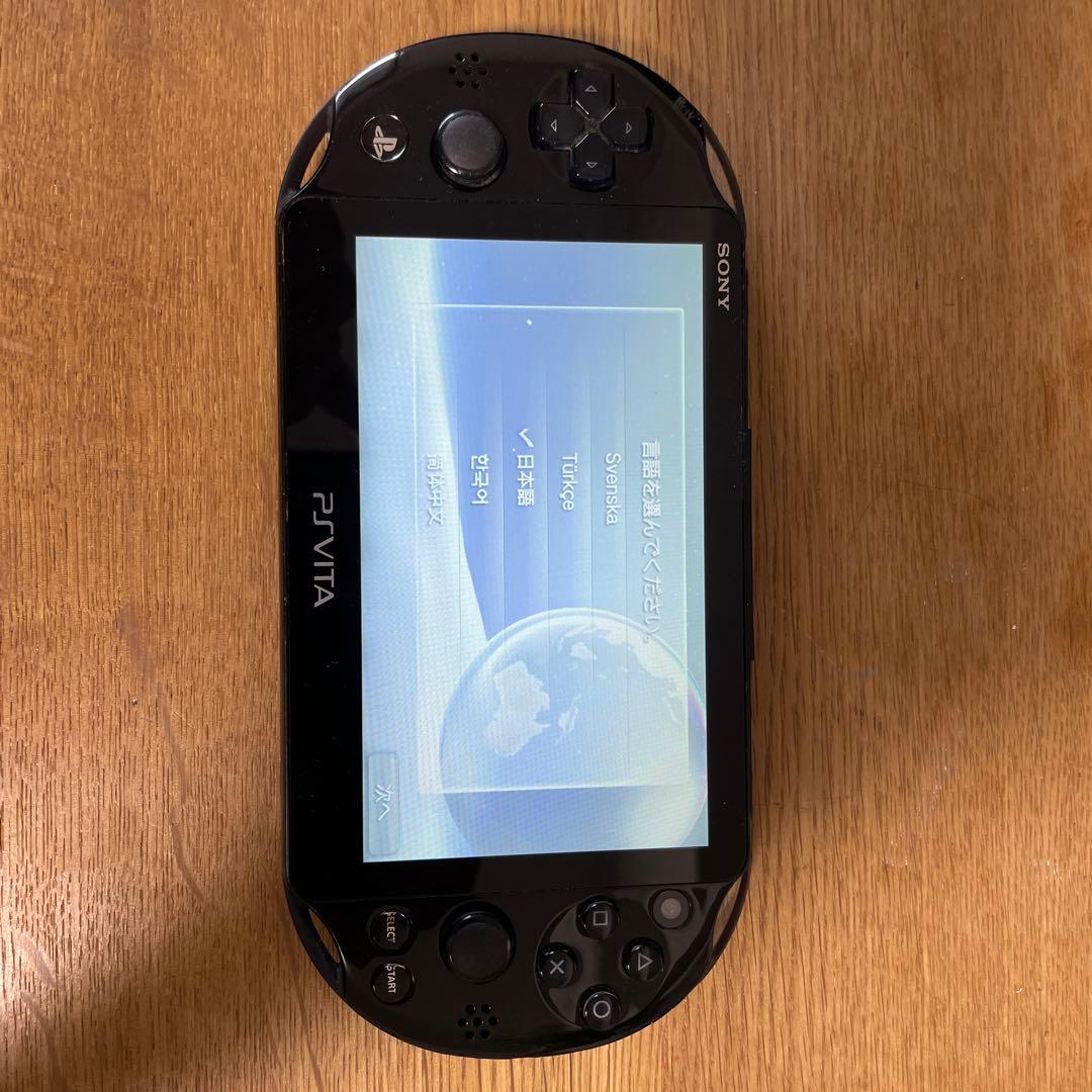 PlayStation Vita PCH-2000 ZA11 Black 本体