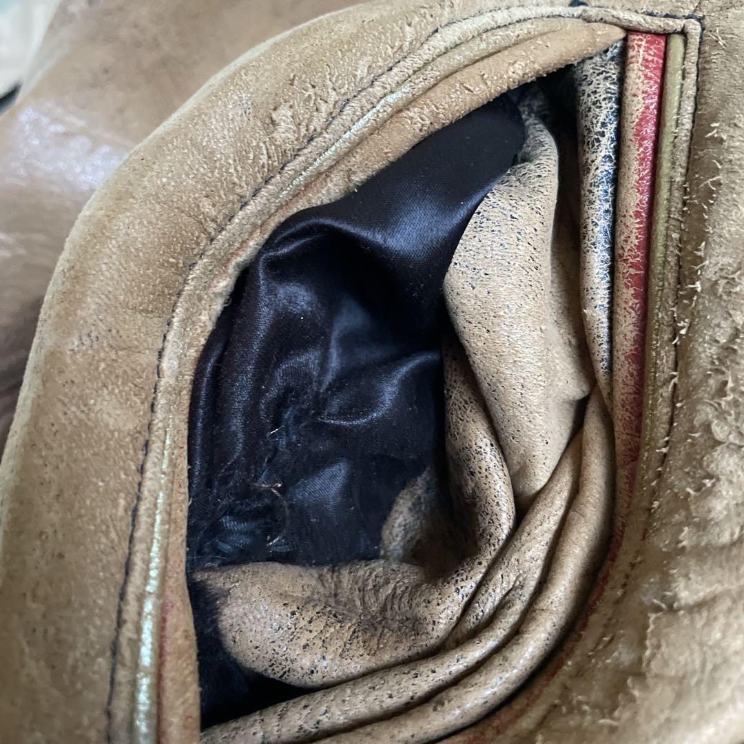 Jeff Hamilton BULLS レザー スタジャン ジャケット 90s