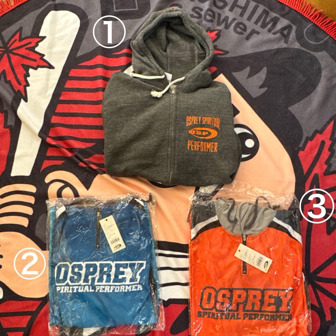 OSP パーカー フーデッドロングスリーブ XL 3点セット 美品・新品様々
