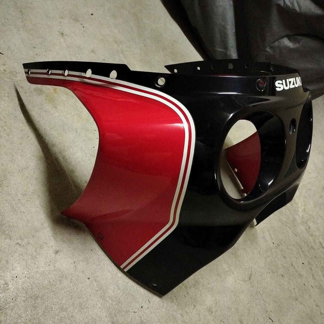 スズキ GS1200SS　アッパーカウル　黒赤ヨシムラカラー