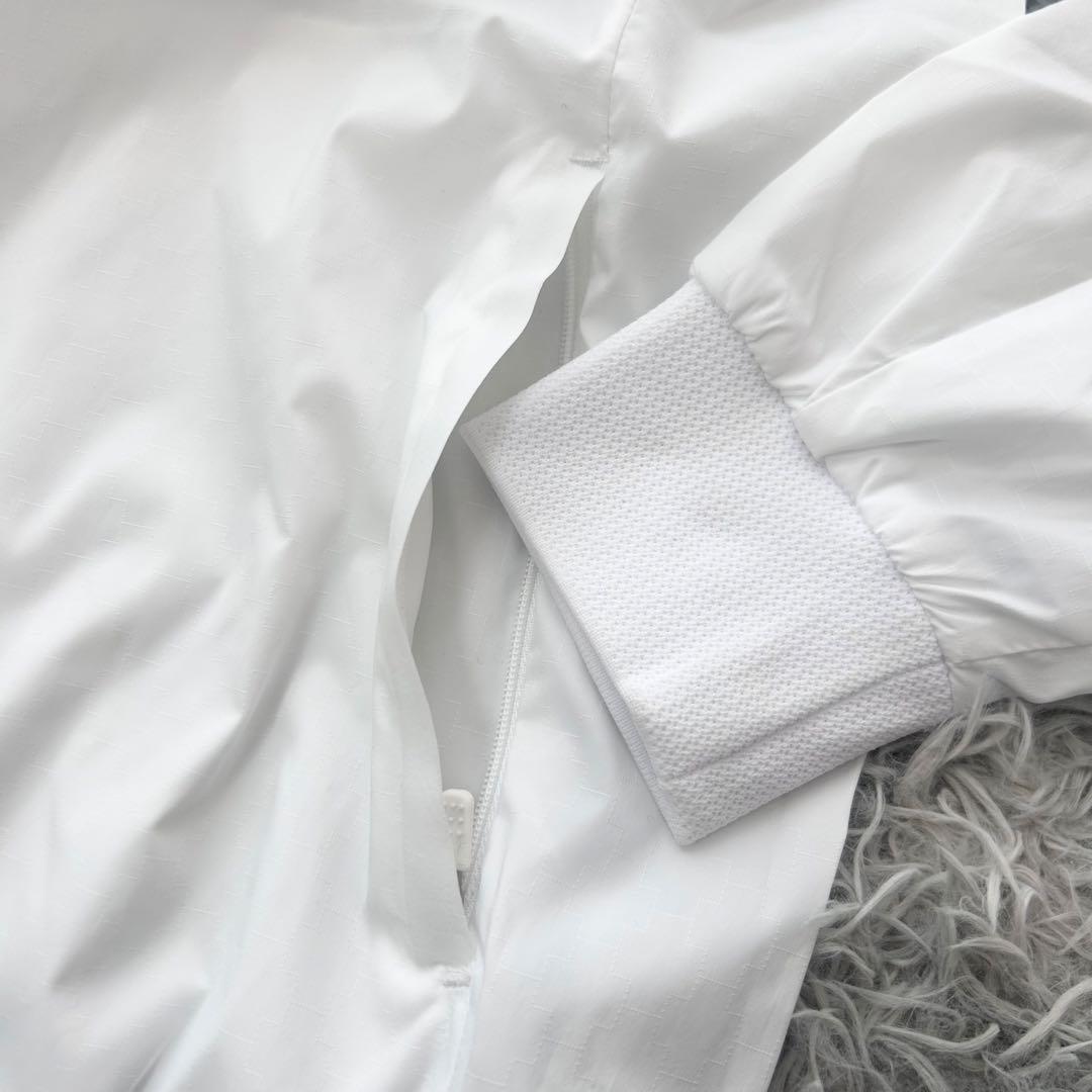 新品　パーリーゲイツ　ジャケット　ナイロン　ストレッチ　春用　ホワイト　2