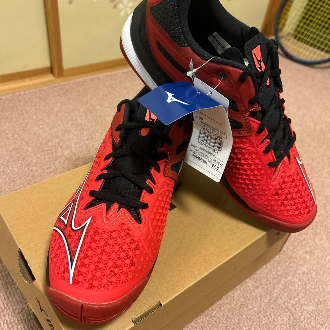 ミズノ　ウェーブエクシードTOUR6 AC 27.5cm 新品未使用 タグ付き