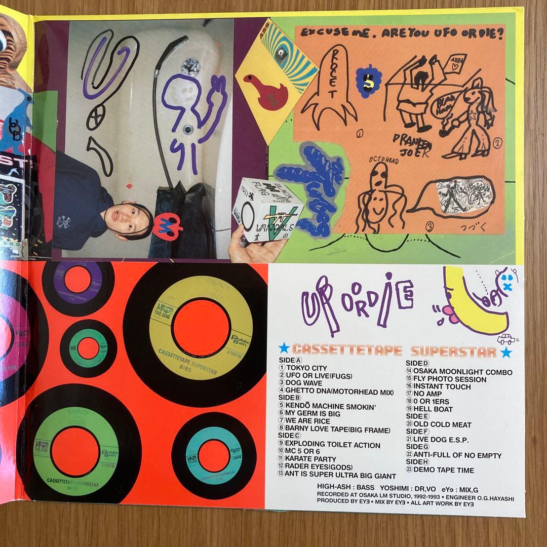 希少アナログ UFO OR DIE ファーストアルバム EYE ボアダムス