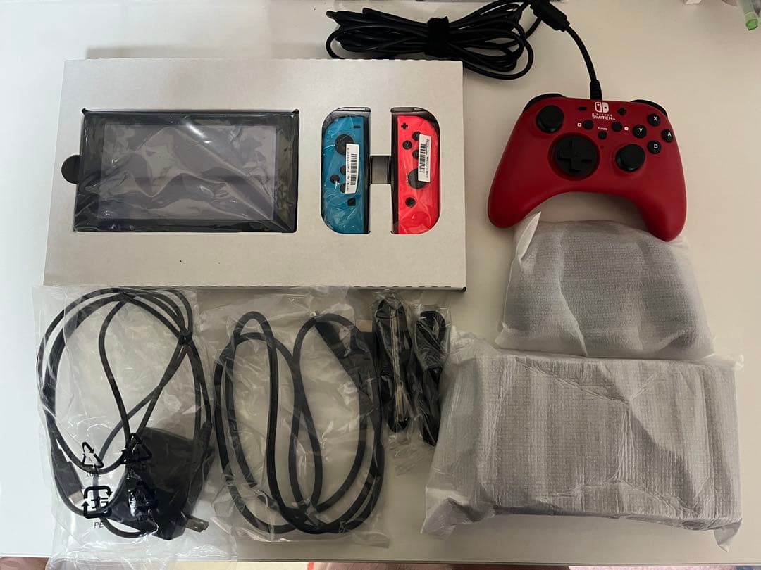 Nintendo Switch 本体 青/オレンジ Joy-Con プロコン付き