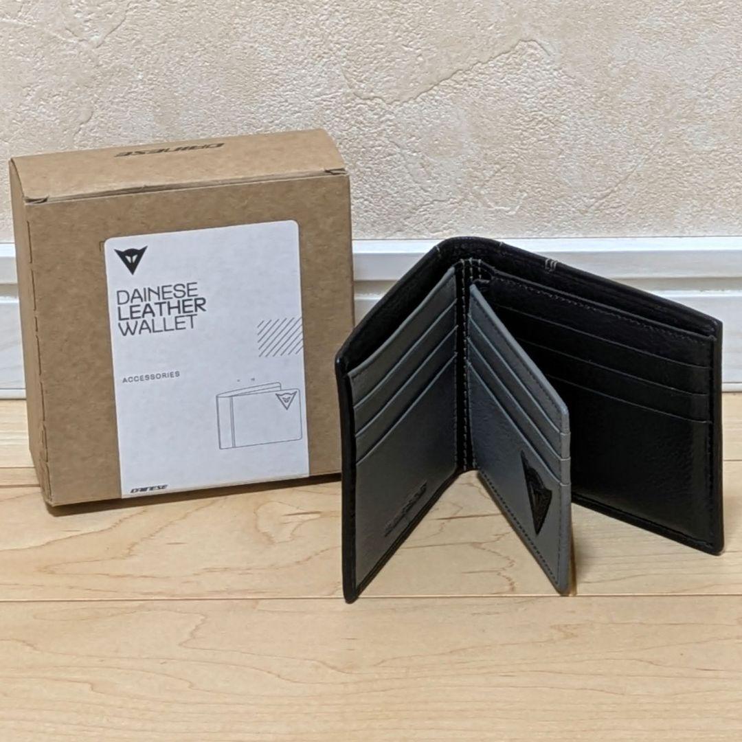 【新品】ダイネーゼ DAINESE レザーウォレット ２つ折り財布