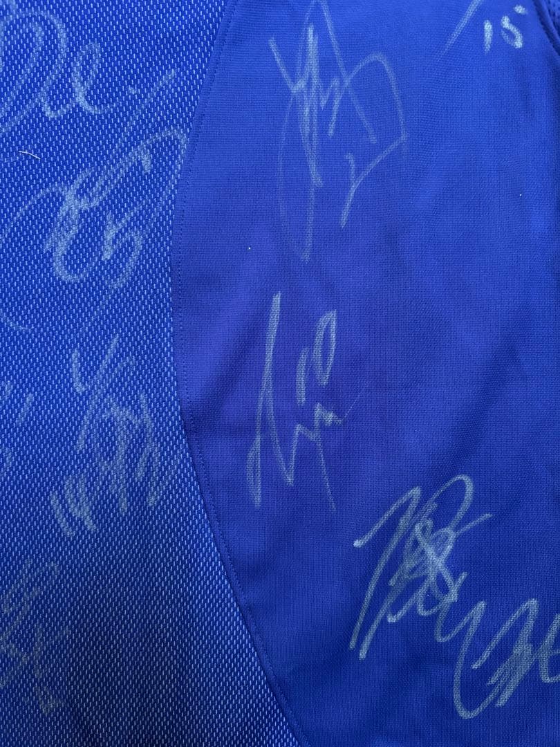 2002年サッカー日本代表 サイン入りシャツ