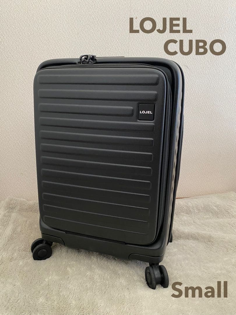【極美品】LOJEL CUBO Small キャリーケース　ブラック