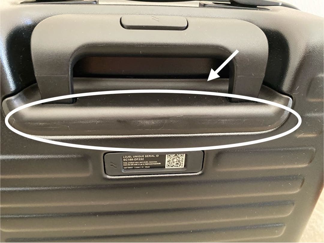 【極美品】LOJEL CUBO Small キャリーケース　ブラック