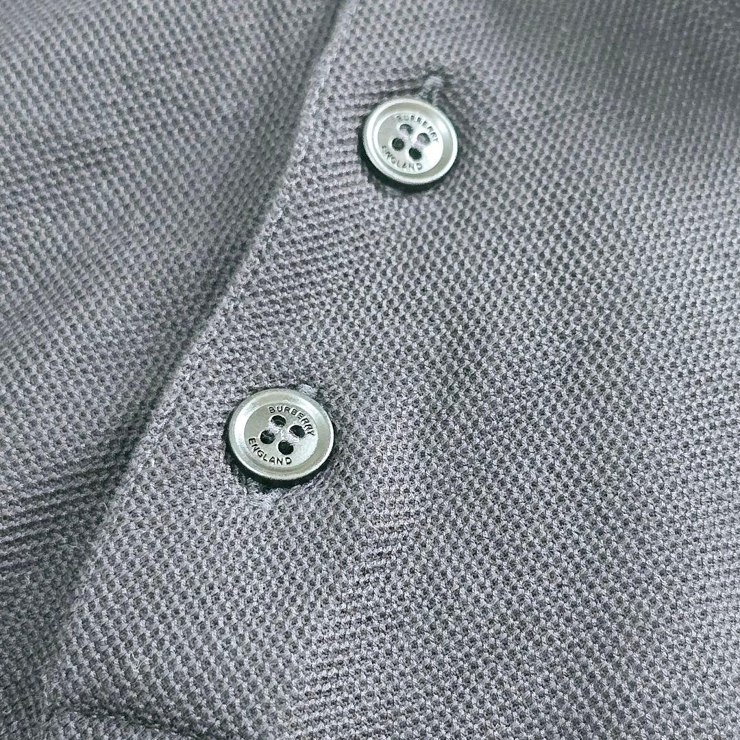 caprice様✨バーバリー TBロゴ ワンポイント ポロシャツ ブラック