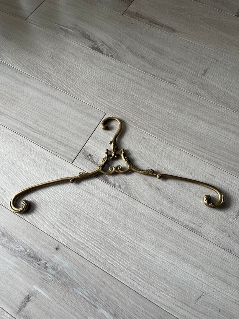 アンティーク風真鍮ハンガー3点セット