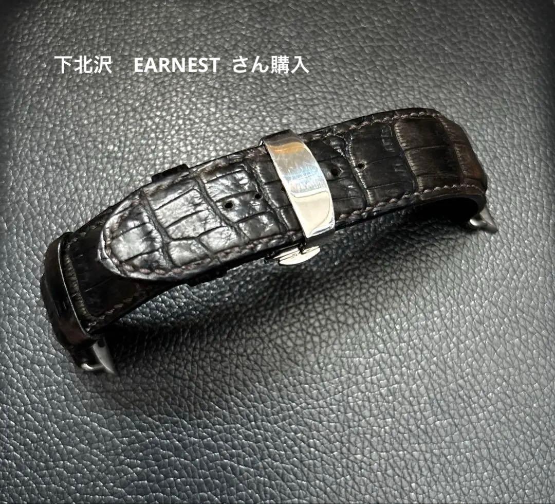 Apple Watch ultra クロコ革　下北沢　EARNESTさん購入