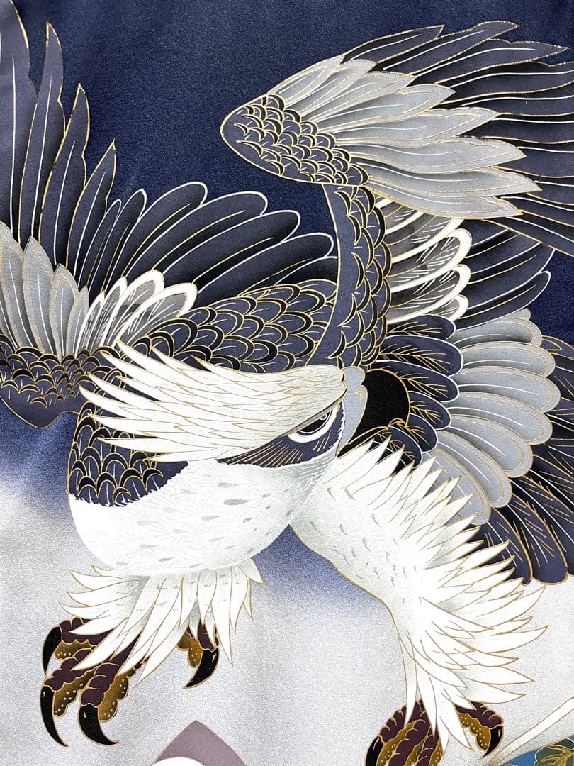 【美おり】MB52007 男の子 正絹 宮参着＋長襦袢セット お宮参り 熨斗目