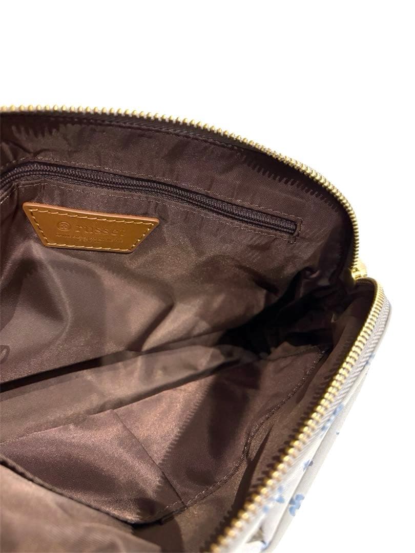 ✨極美品✨ russet ラシット　ショルダーバッグ　ブルーグレー