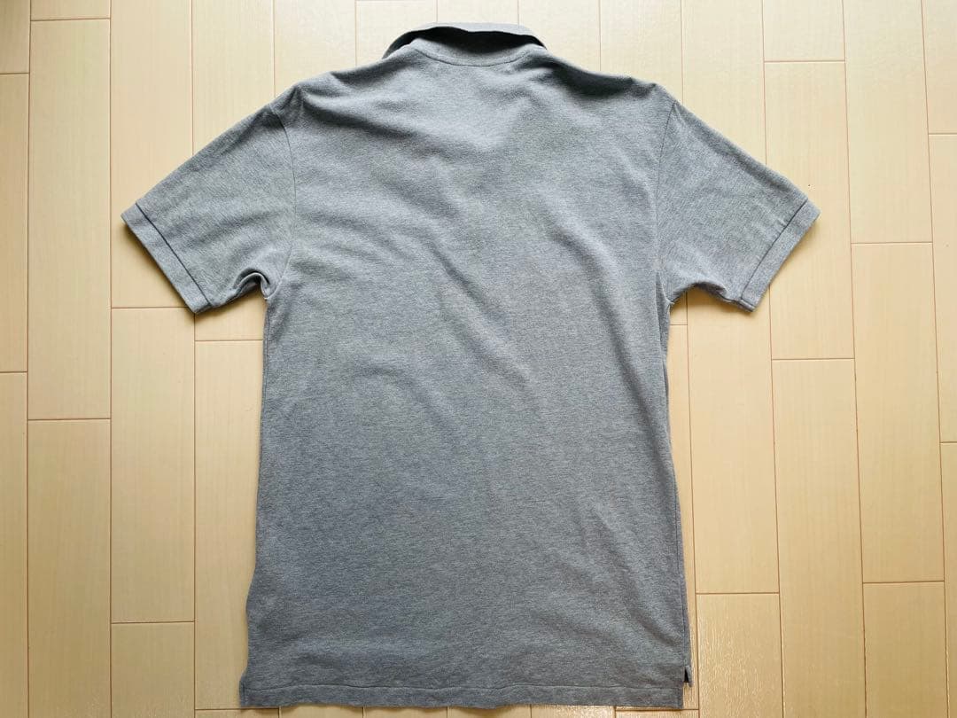 PLAY COMME des GARÇONS グレー ポロシャツ XL