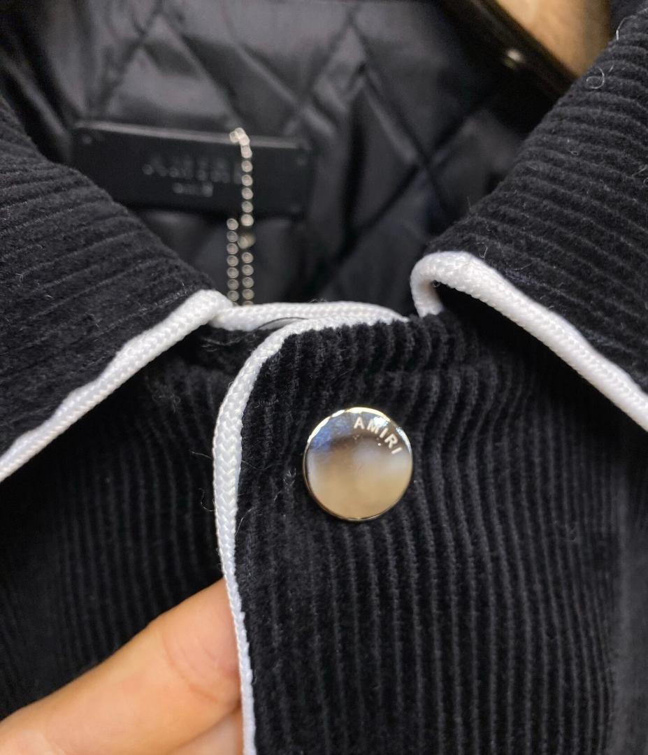 AMIRI コーデュロイ ブラック スタジャン