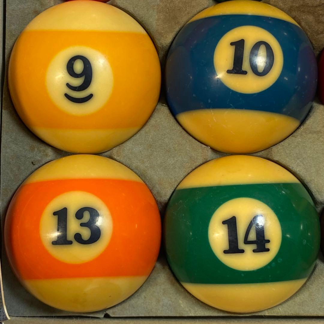 〈SALUC〉スーパーアラミスプロ　TV プロカップ　ビリヤードボールセット