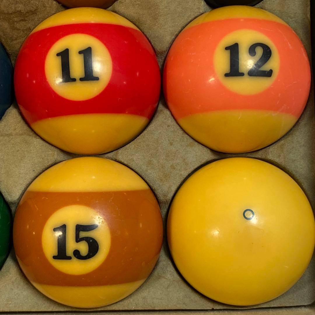 〈SALUC〉スーパーアラミスプロ　TV プロカップ　ビリヤードボールセット