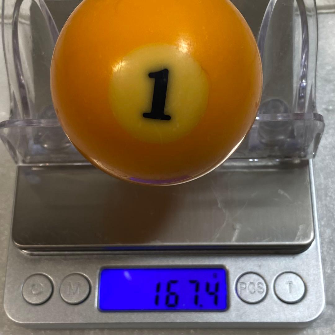 〈SALUC〉スーパーアラミスプロ　TV プロカップ　ビリヤードボールセット