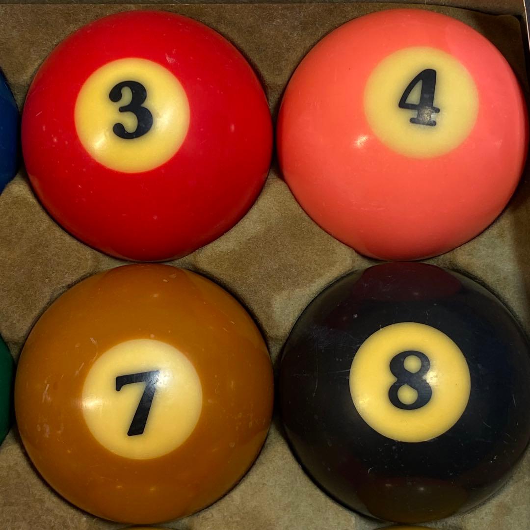 〈SALUC〉スーパーアラミスプロ　TV プロカップ　ビリヤードボールセット