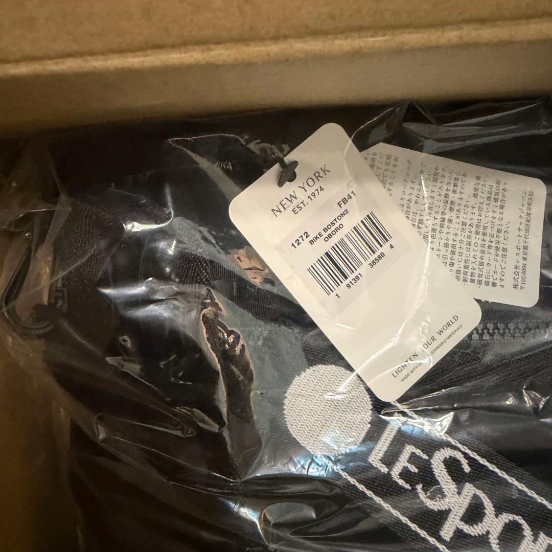 新品未開封 ひとりっぷ レスポートサック バイクボストン2 オボロ