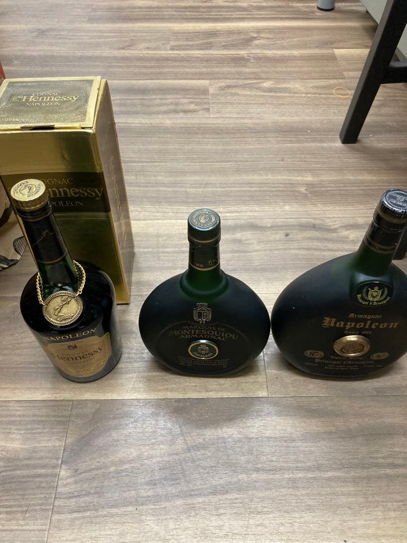 未開封　Hennessy Napoleon コニャック　3本まとめ売り