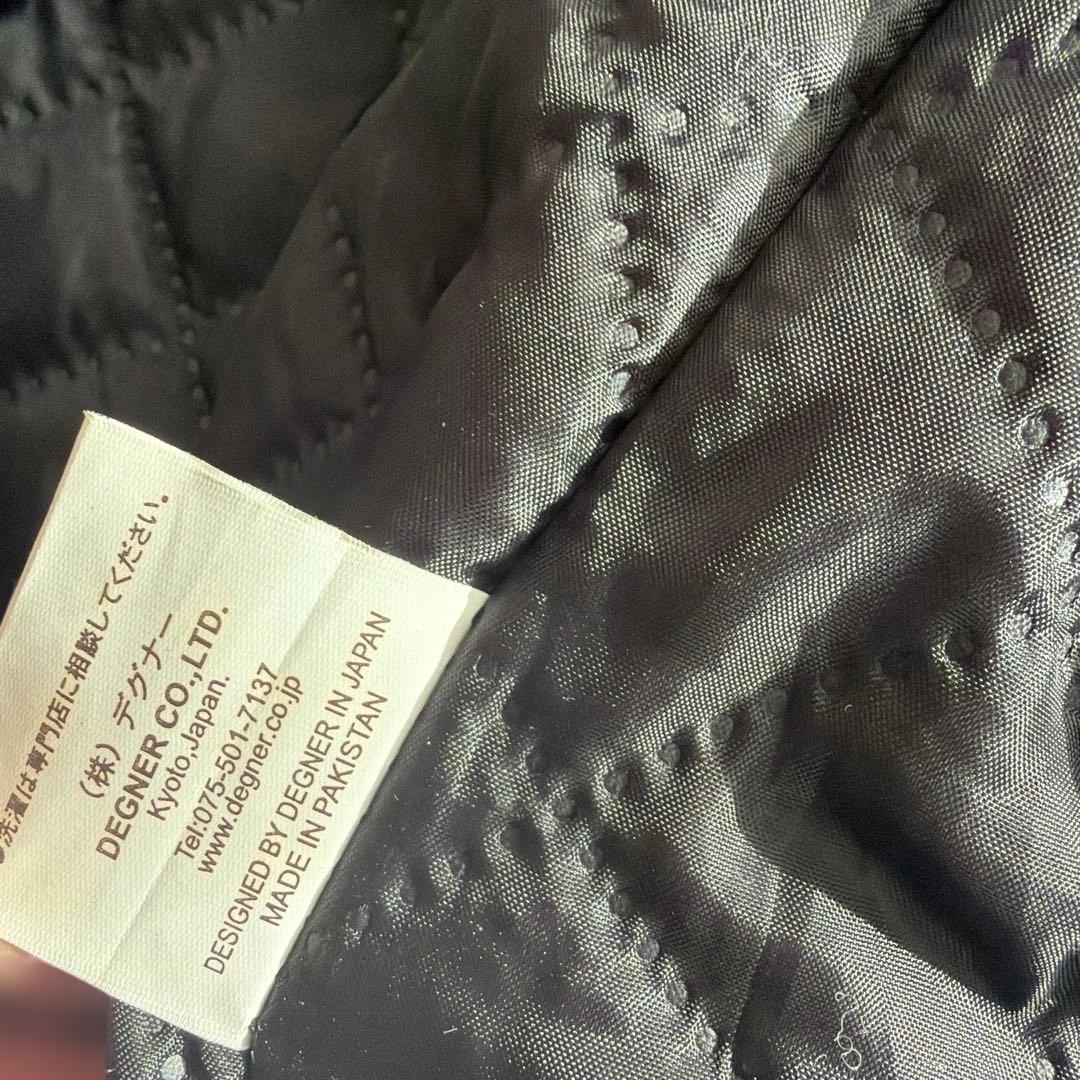 デグナー　レディースウインタージャケット　L ブラック　美品　プロテクター装備