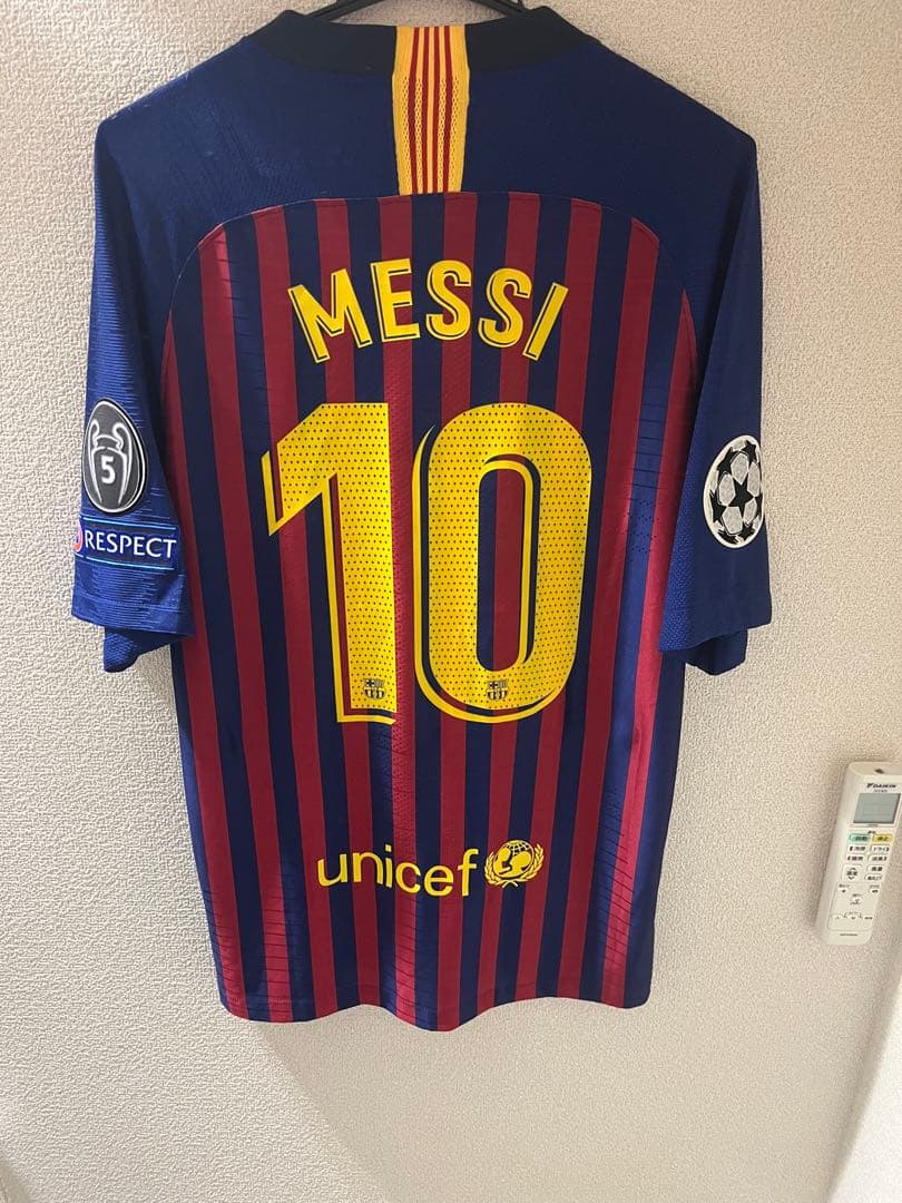バルセロナ ユニフォーム メッシ 選手着用モデル オーセンティック 正規品