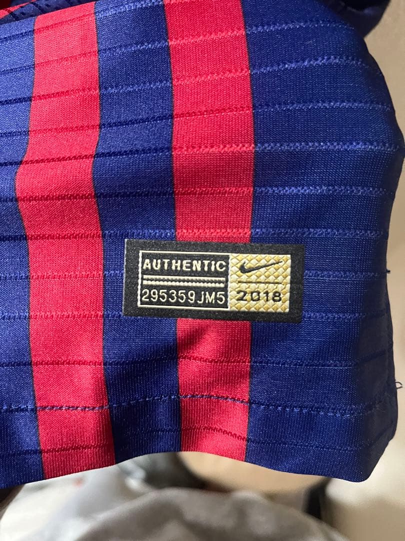 バルセロナ ユニフォーム メッシ 選手着用モデル オーセンティック 正規品