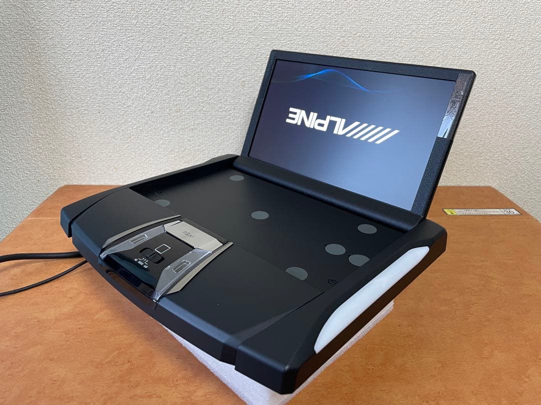 【美品】アルパイン RSH10XS-R-B ALPINE フリップダウンモニター