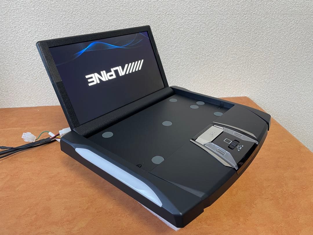 【美品】アルパイン RSH10XS-R-B ALPINE フリップダウンモニター