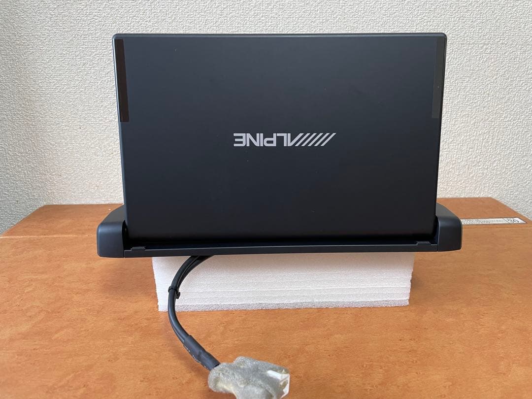 【美品】アルパイン RSH10XS-R-B ALPINE フリップダウンモニター