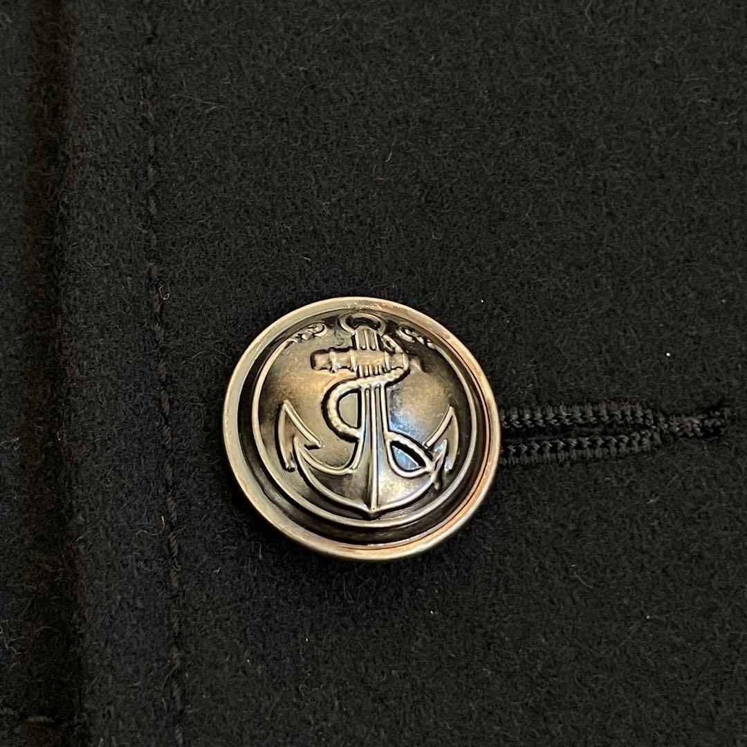 ナポレオンジャケット　銀ボタン　ブラック　黒　アメカジ　Y2K パンク　お兄系