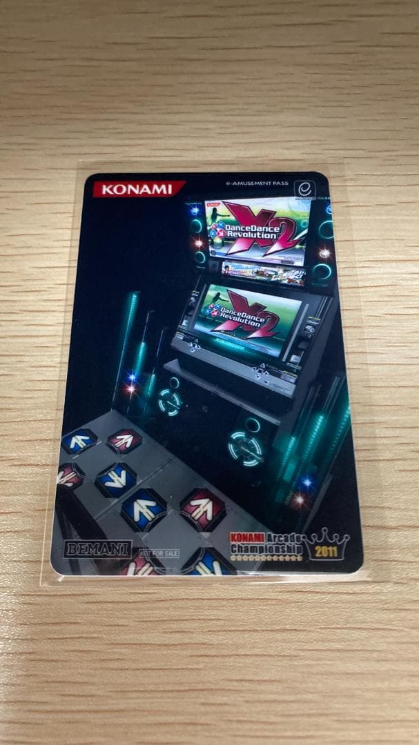 未使用新品　限定 e-amusement pass DDR KAC 2011