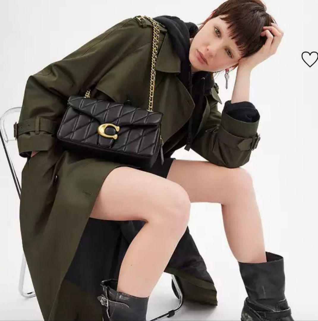 COACH☆タビー ショルダー バッグ 26・キルティング☆CP150☆大人気☆