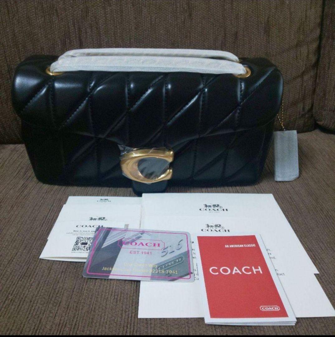 COACH☆タビー ショルダー バッグ 26・キルティング☆CP150☆大人気☆