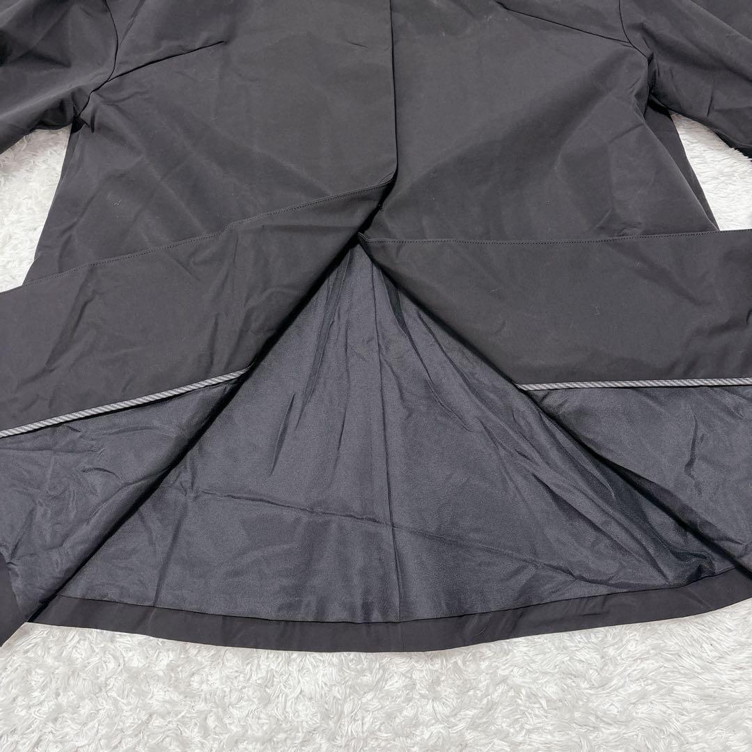 【ADORE】ライトグログランジャケット ブラック オーバーサイズ ゆったり