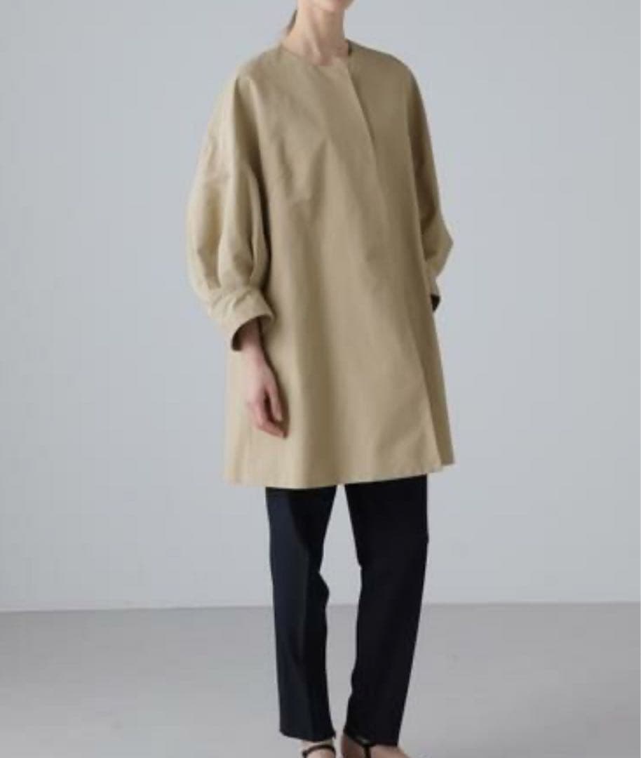 【ADORE】ライトグログランジャケット ブラック オーバーサイズ ゆったり