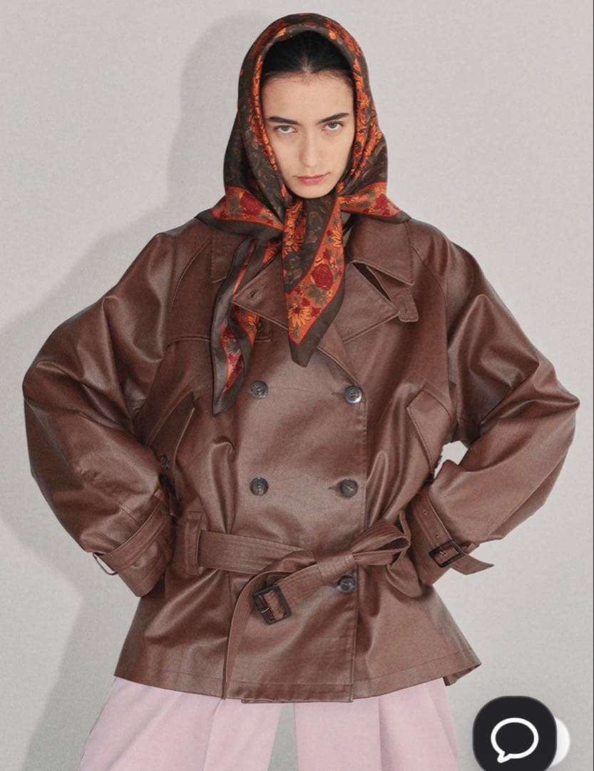 Ameri★正規品DADDY MIDI TRENCH COAT ノベルティ付