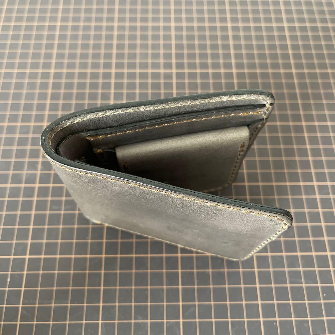 HERZヘルツ 二つ折り財布限定プルアップレザーブラック