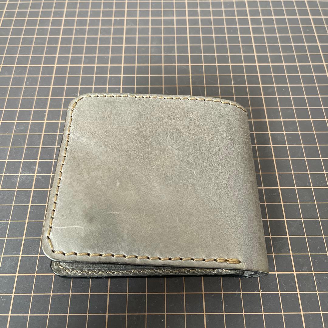 HERZヘルツ 二つ折り財布限定プルアップレザーブラック