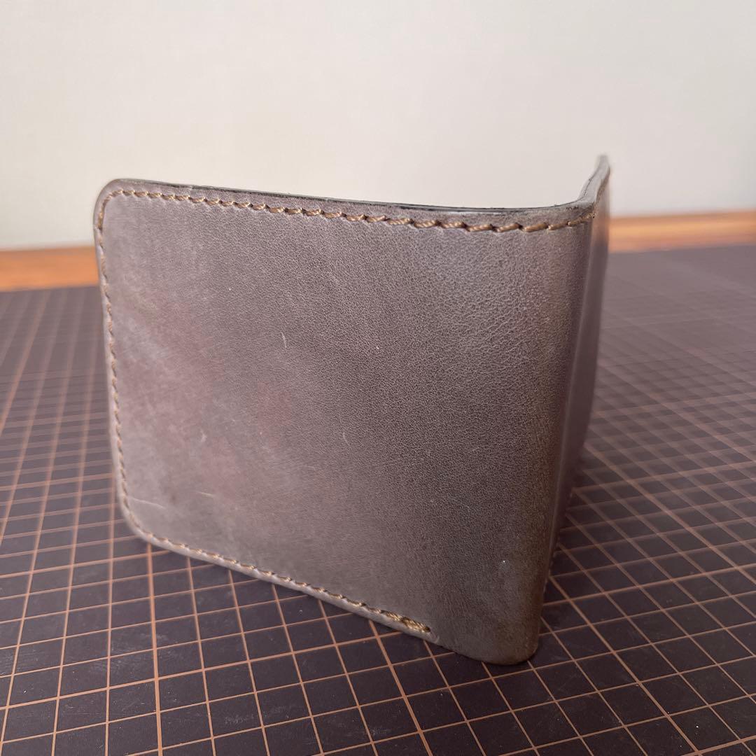 HERZヘルツ 二つ折り財布限定プルアップレザーブラック