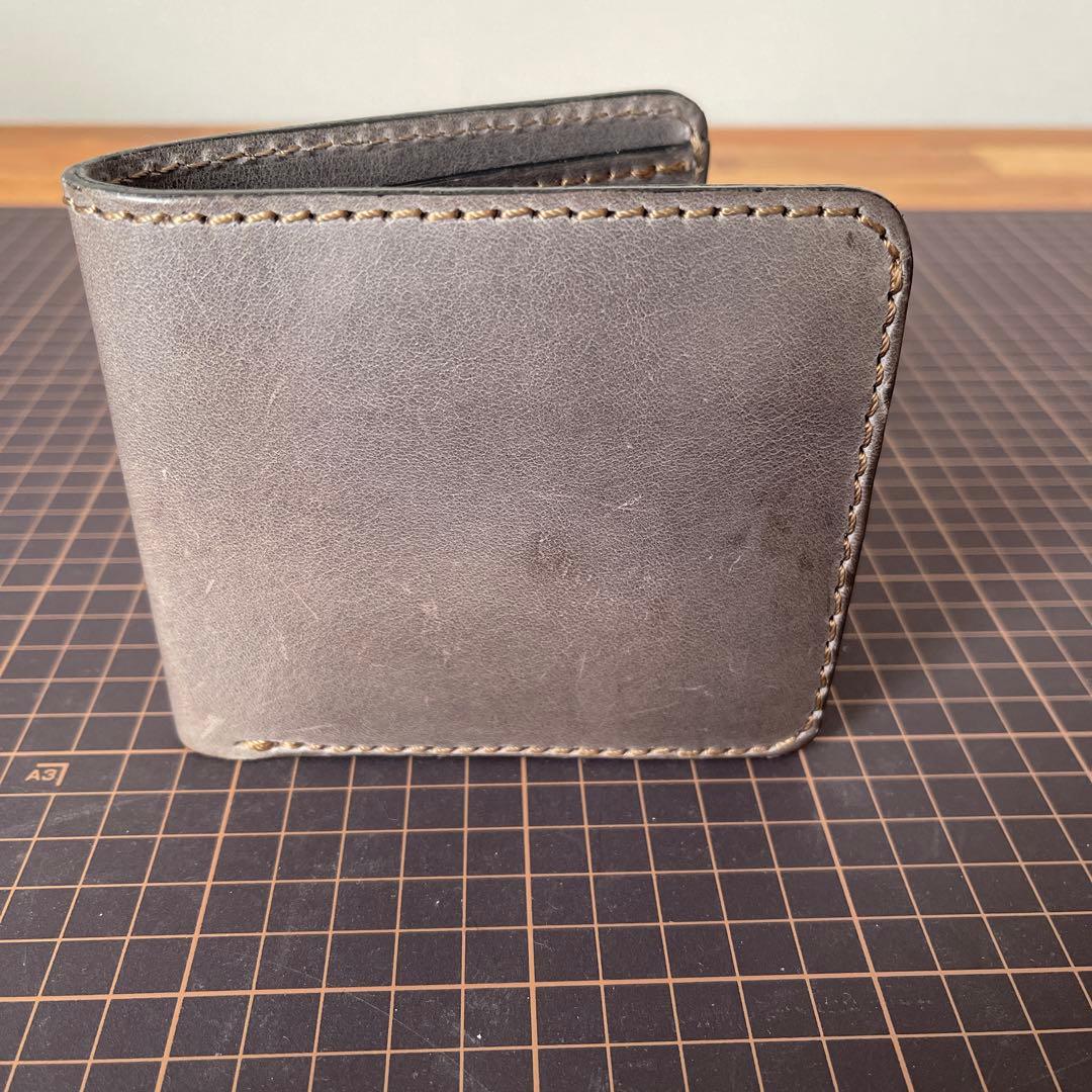 HERZヘルツ 二つ折り財布限定プルアップレザーブラック