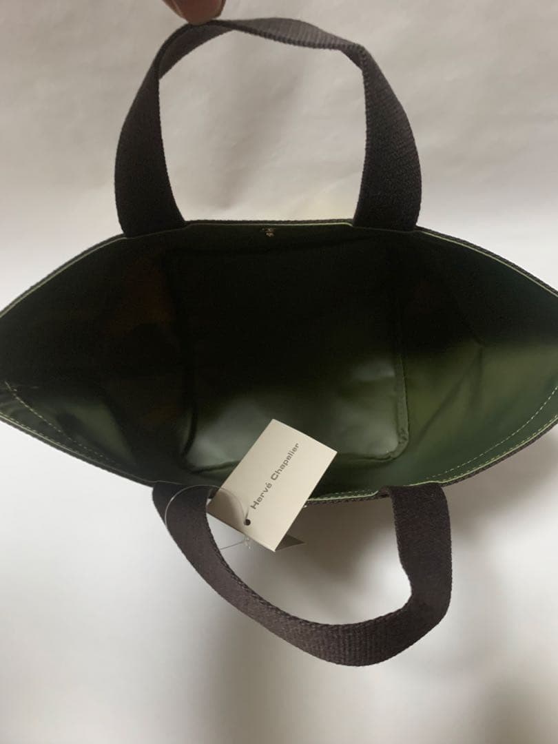 エルベシャプリエ 707c ノワール舟形 トートバッグ M迷彩柄