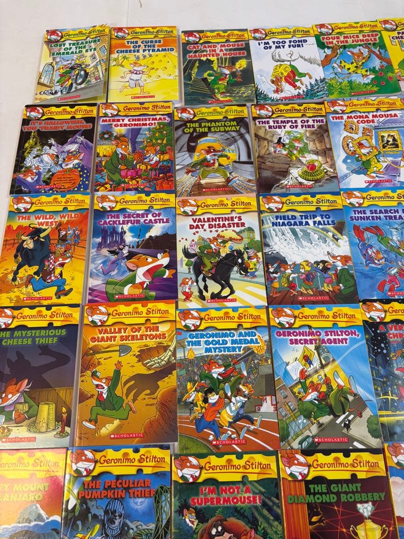 英語　絵本　洋書　多読　児童書　ジョロニモ　スティルトン　60冊セット　まとめ