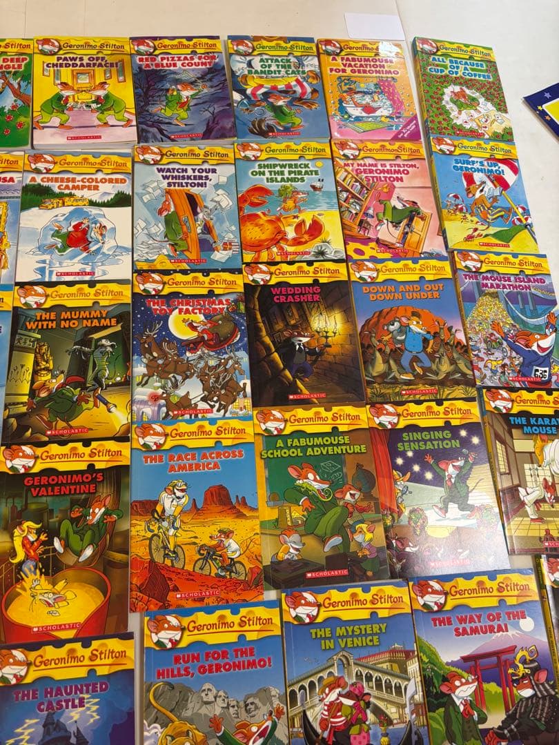 英語　絵本　洋書　多読　児童書　ジョロニモ　スティルトン　60冊セット　まとめ